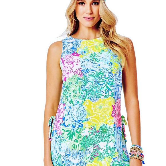 Lilly Pulitzer NEW W/TAGS Donna Top Multi Cheek to Cheek - Picture 11 of 16